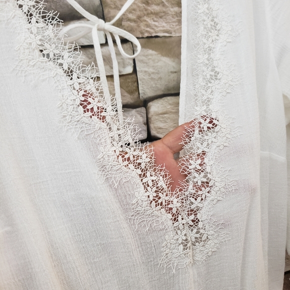 Victoria Secret Romper Jumper Lace ruffles - Picture 2 of 8